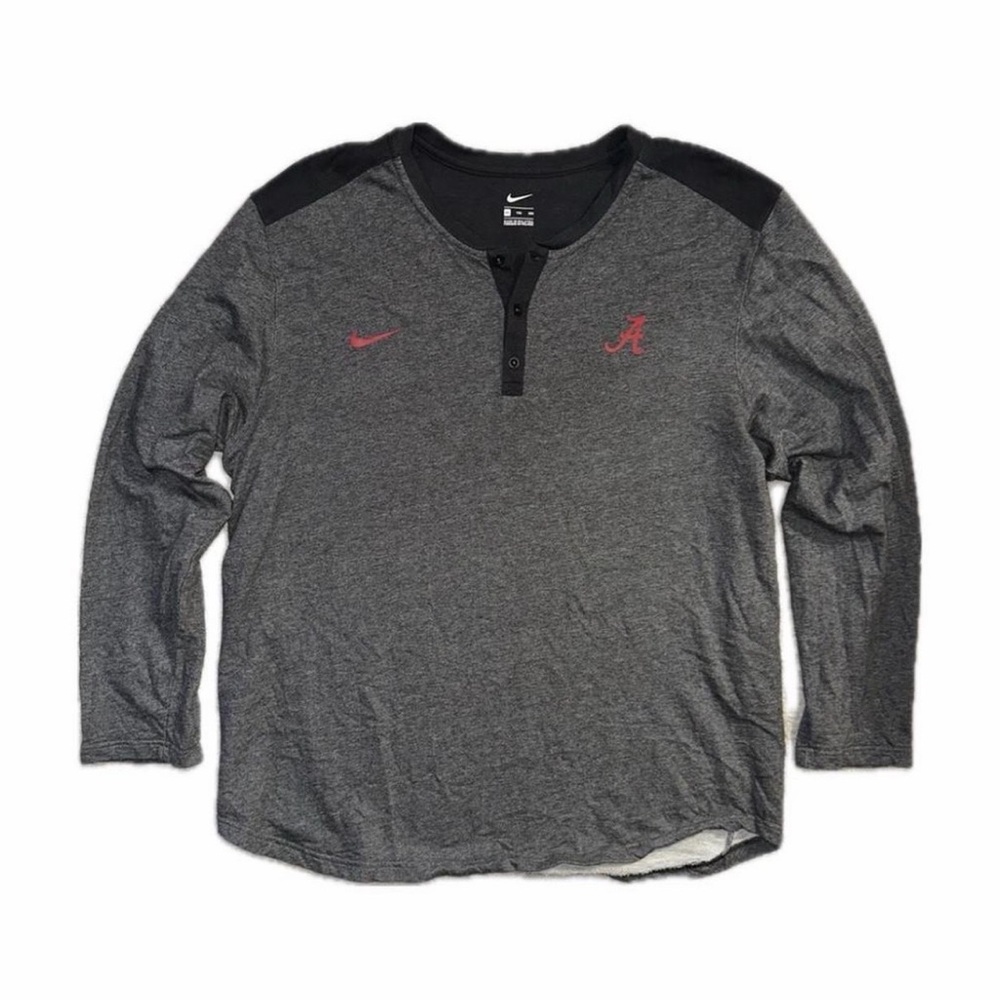 Nike Men's Alabama Crimson Tide Long Sleeve Shirt — Size XXL